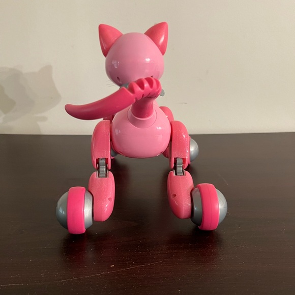 Spin Master Pink Zoomer Kitty Bella Cat Interactive Robot with Tail and works! - Picture 2 of 16